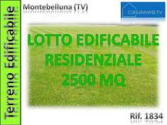 Foto 1834 - Terreno edif. 2500 mq a Montebelluna (TV)Rif. 1834