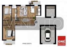 Foto Appartamento in vendita a Novara - 3 locali 88mq
